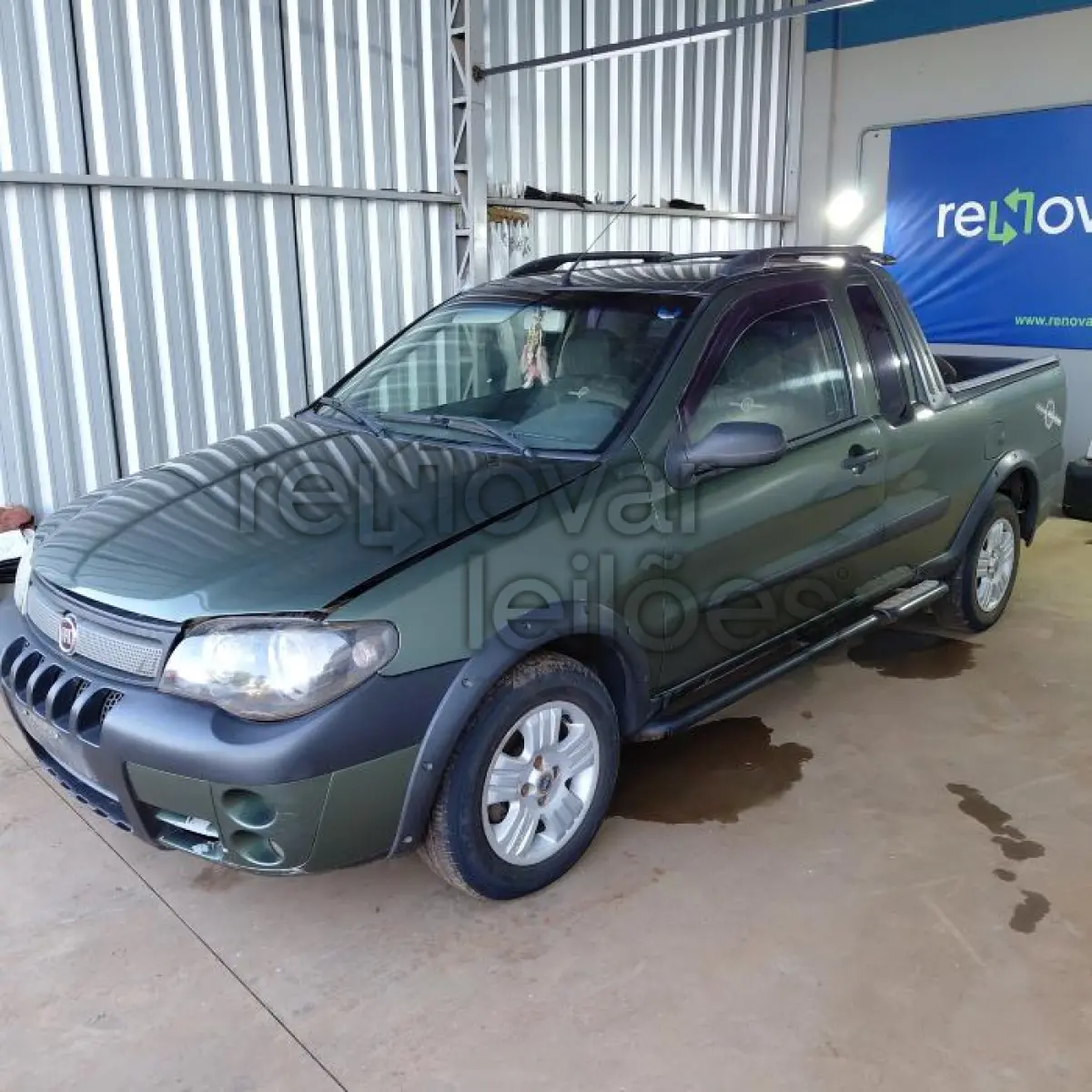 LOTE 027 - FIAT STRADA ADVENT FLEX - ANO 2007/2007 - COMPLETO - SICREDI UNIÃO