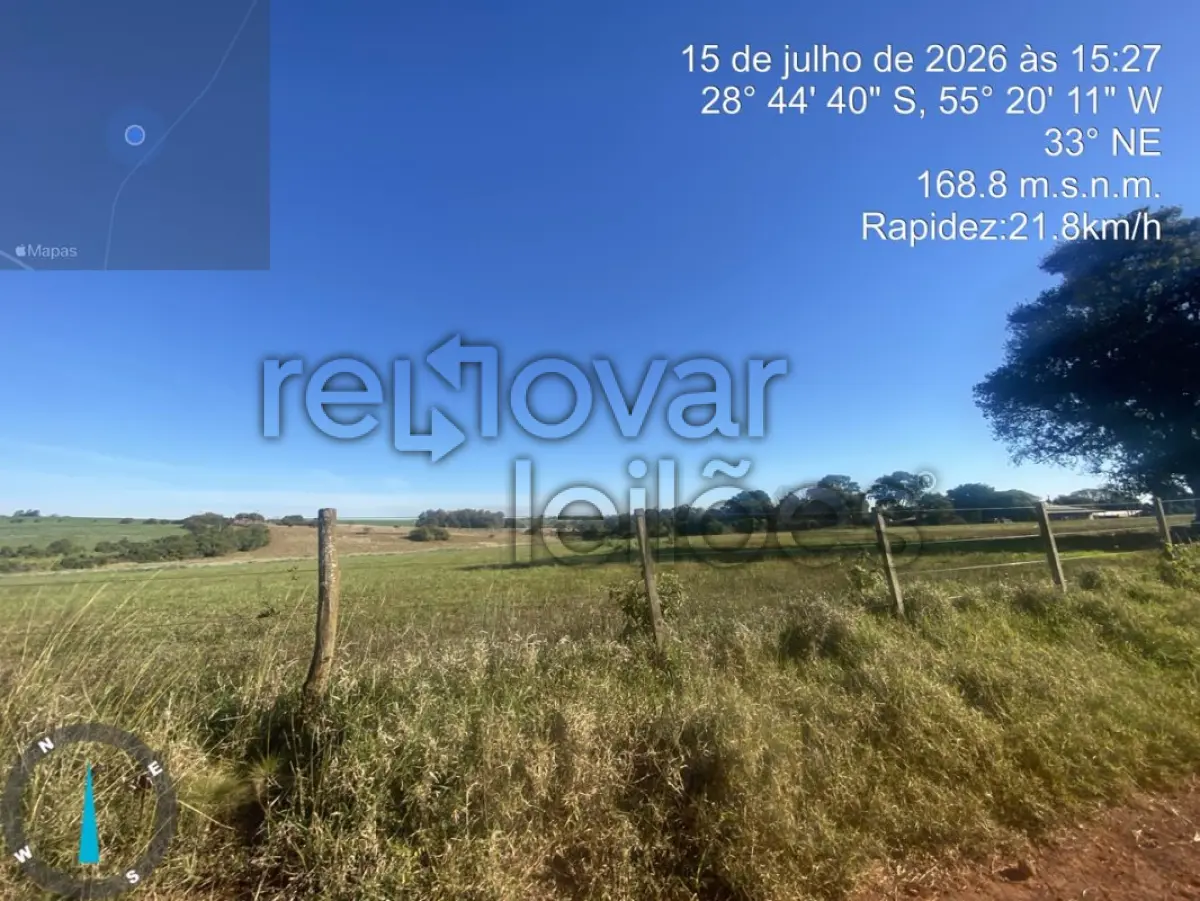 LOTE 001 - ÁREA RURAL C / 5,20 HECTARES - ITACURUBI / RS