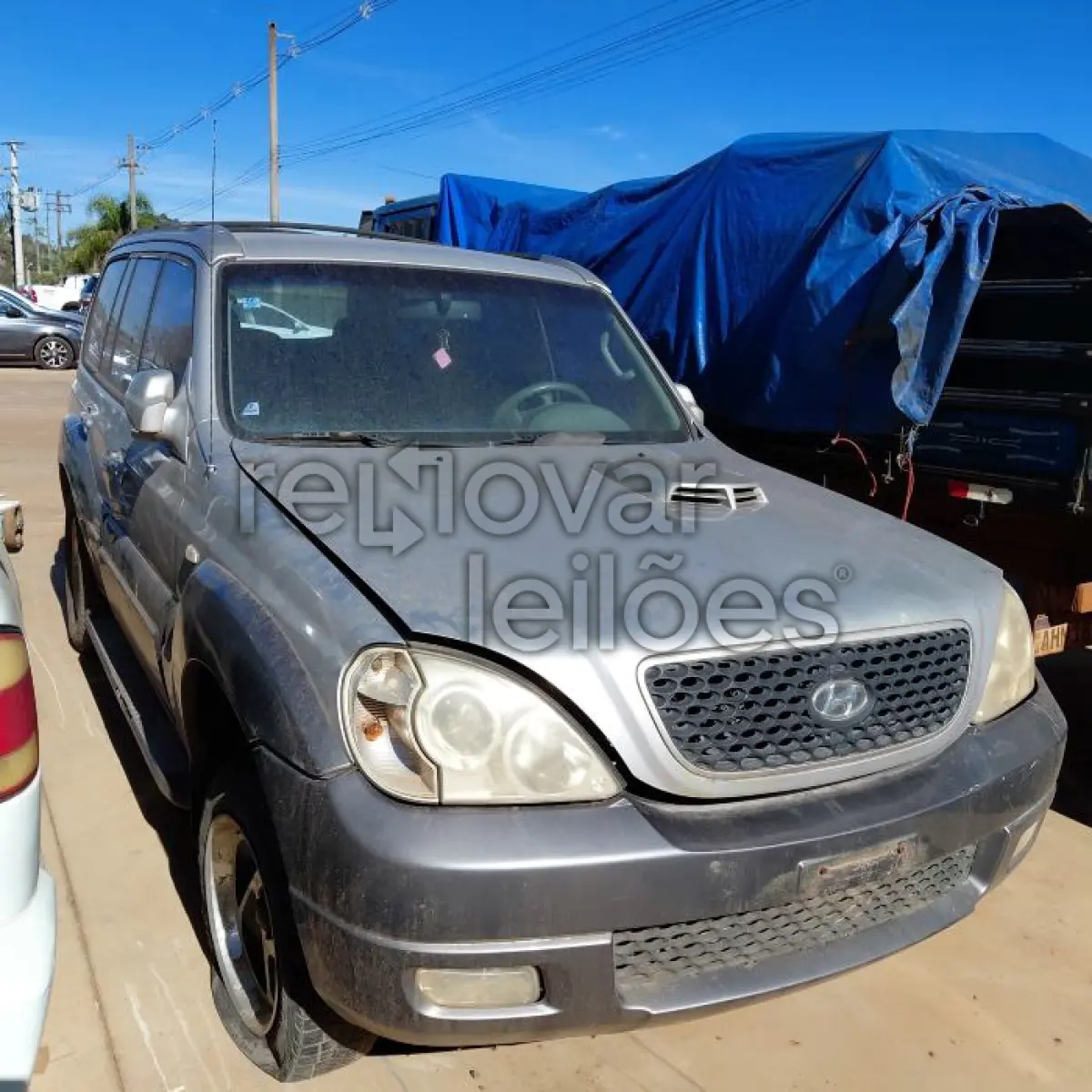 LOTE 009 - I HYUNDAI TERRACAN TCI 7 - ANO 2005/2006 - COMPLETO - SICREDI INTERESTADOS
