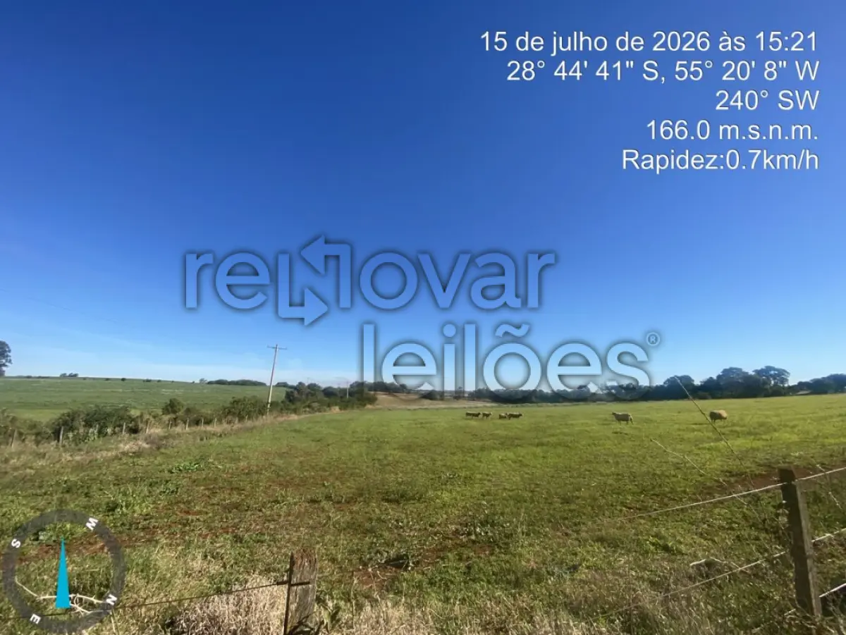 LOTE 001 - ÁREA RURAL C / 5,20 HECTARES - ITACURUBI / RS