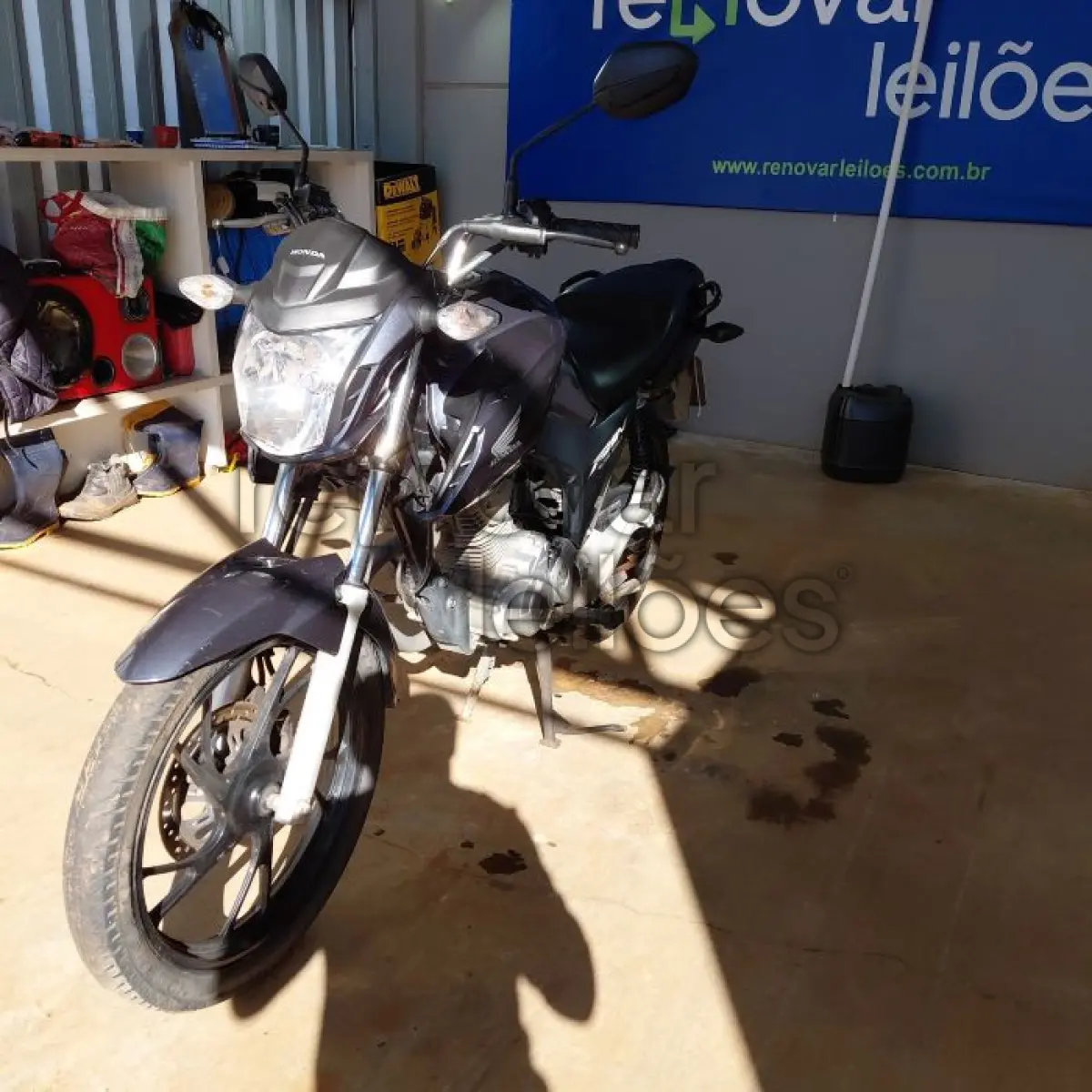 LOTE 010 - HONDA CG 160 FAN - ANO 2023/2024 - SICREDI INTERESTADOS