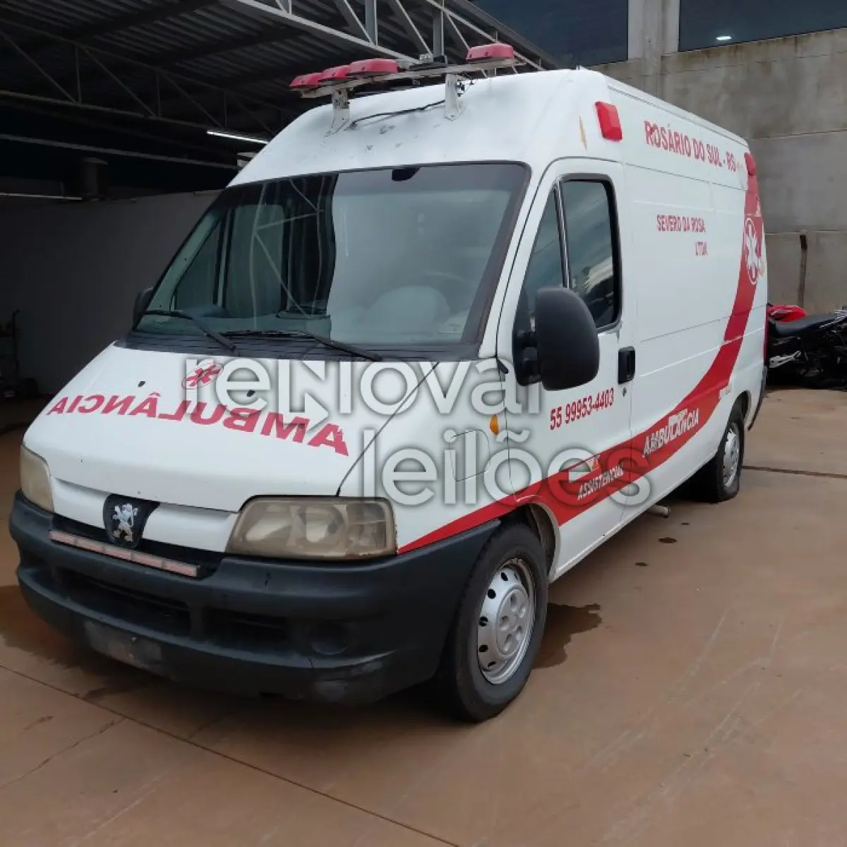 LOTE 071 - PEUGEOT BOXER F350MH TD - ANO 2005/2006 - SICREDI ESSÊNCIA