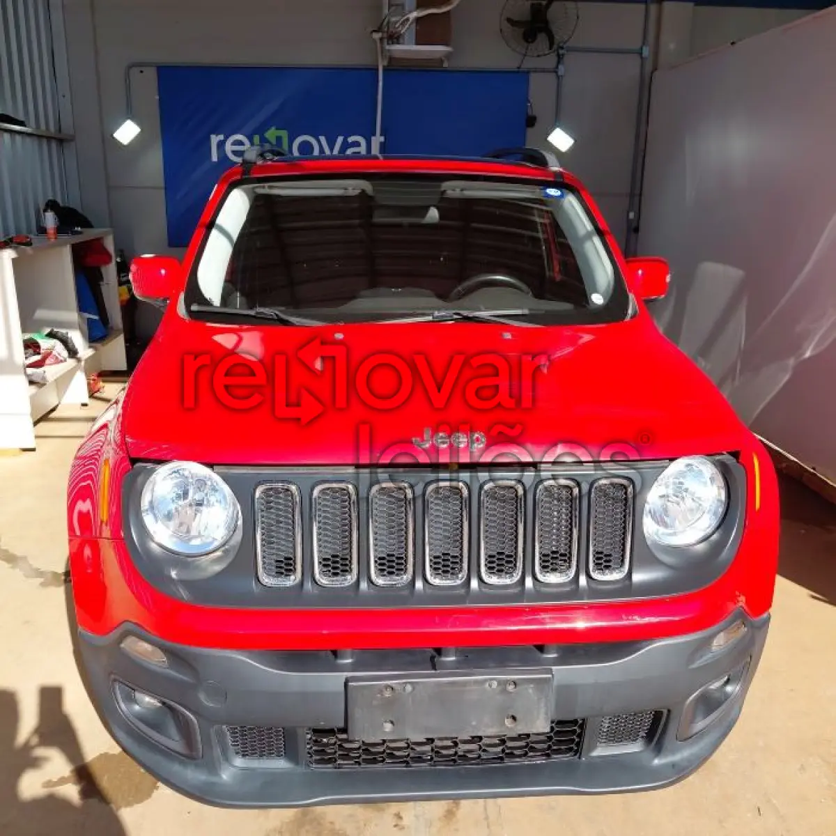 LOTE 058 - JEEP RENEGADE LNGTD AT - ANO 2015/2016 - COMPLETO - SICREDI SERRANA - DEPOSITADO EM SANTO ÂNGELO/RS