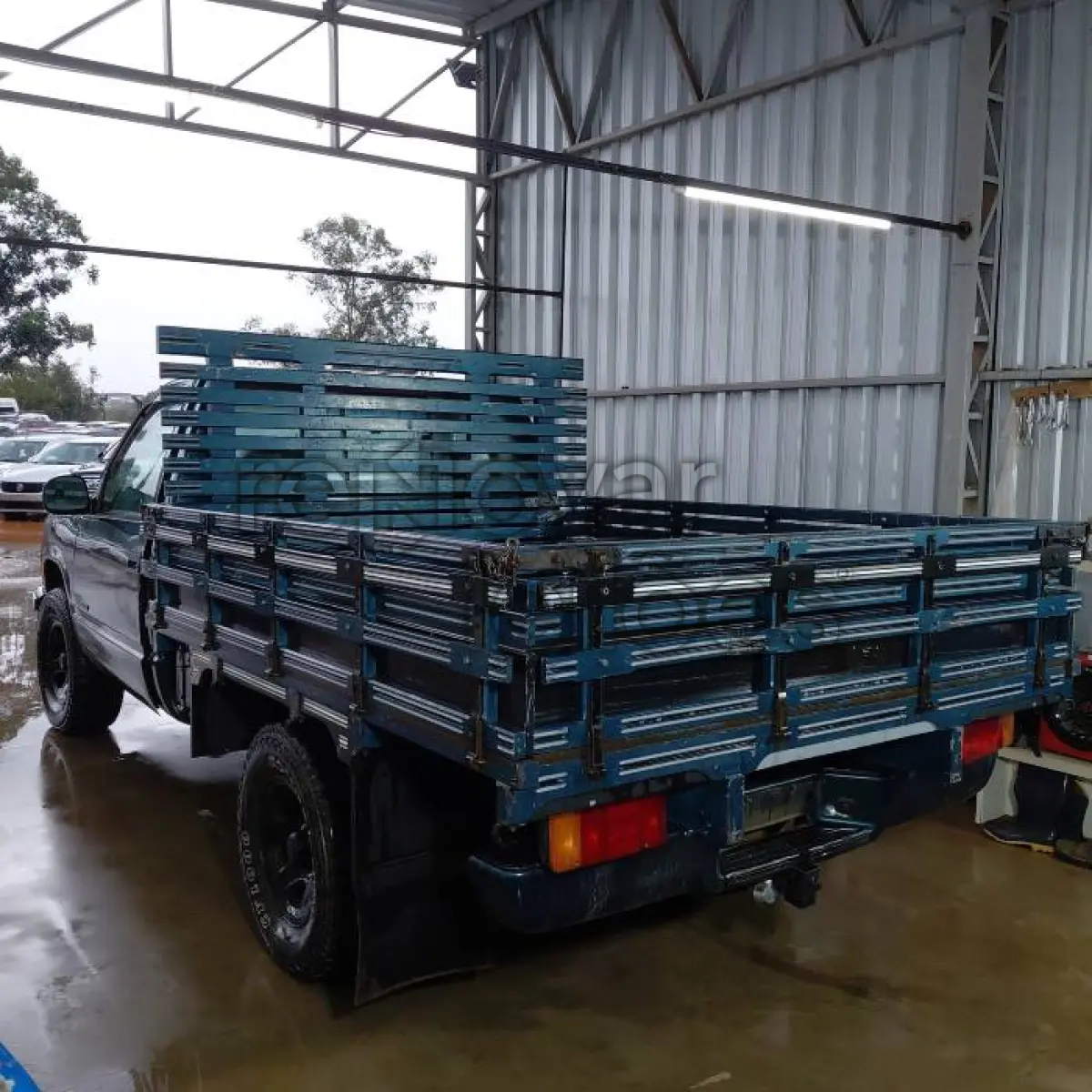 LOTE 081 - CHEVROLET SILVERADO CONQ HD - ANO 1999/2000 - COMPLETO - VIA CERTA