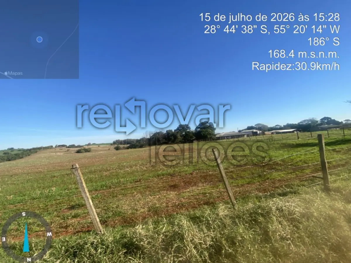 LOTE 001 - ÁREA RURAL C / 5,20 HECTARES - ITACURUBI / RS