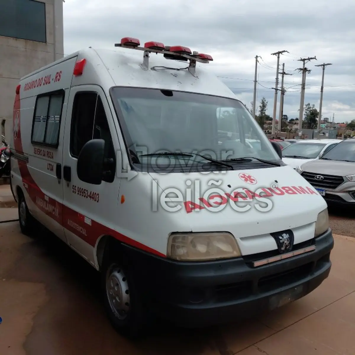 LOTE 071 - PEUGEOT BOXER F350MH TD - ANO 2005/2006 - SICREDI ESSÊNCIA