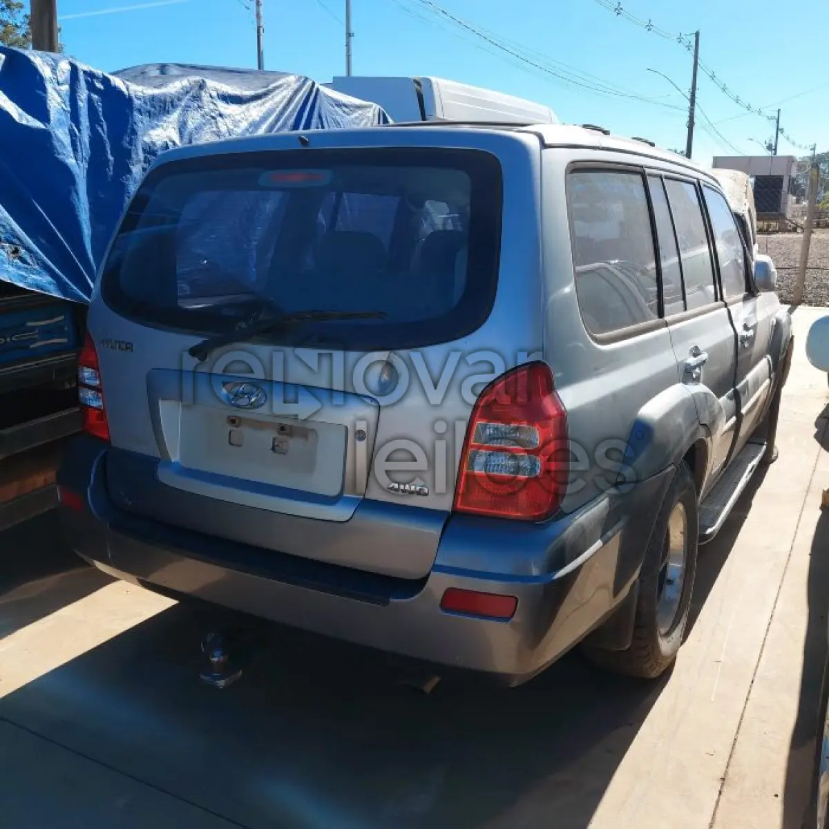 LOTE 009 - I HYUNDAI TERRACAN TCI 7 - ANO 2005/2006 - COMPLETO - SICREDI INTERESTADOS