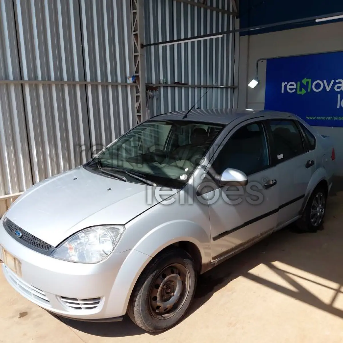 LOTE 080 - FORD FIESTA SEDAN16FLEX - ANO 2005/2006 - VIA CERTA - DEPOSITADO EM IJUÍ/RS