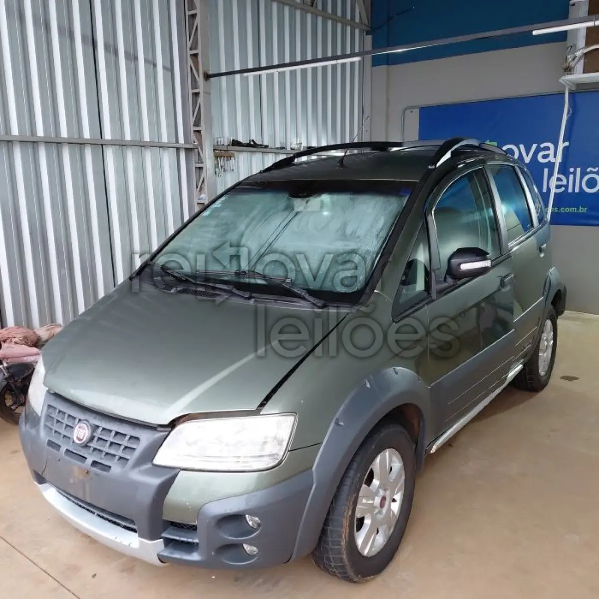 LOTE 021 - FIAT FIAT/IDEA ADVENTURE FLEX - ANO 2010/2010 - COMPLETO - SICREDI UNIÃO