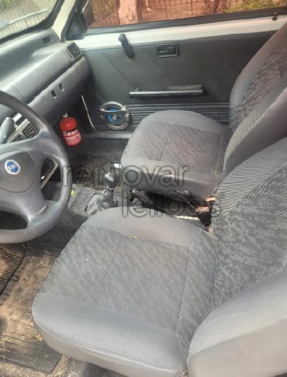 LOTE 010 - FIAT UNO MILLE FIRE FLEX, COR BRANCA, ANO/MODELO 2008/2008
