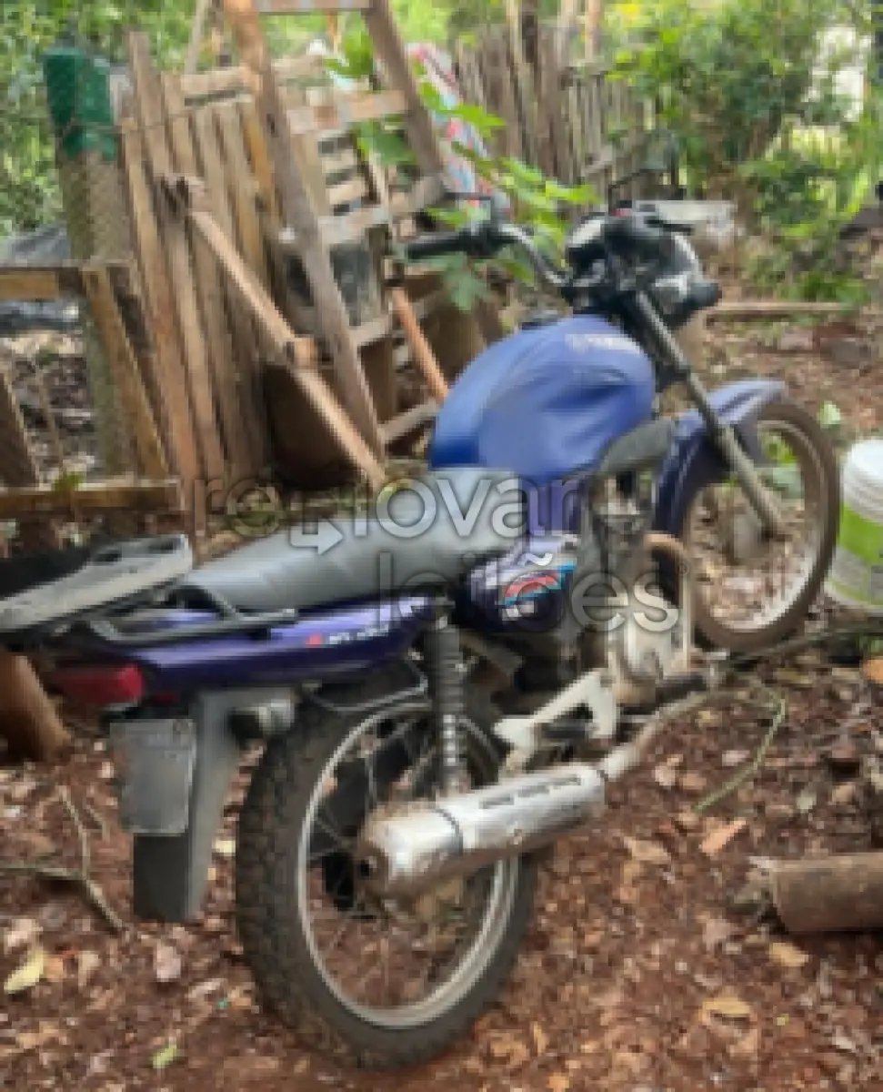 LOTE 002 - MOTOCICLETA YAMAHA, YBR 125E, ANO/MODELO 2004, PLACA D**-***4