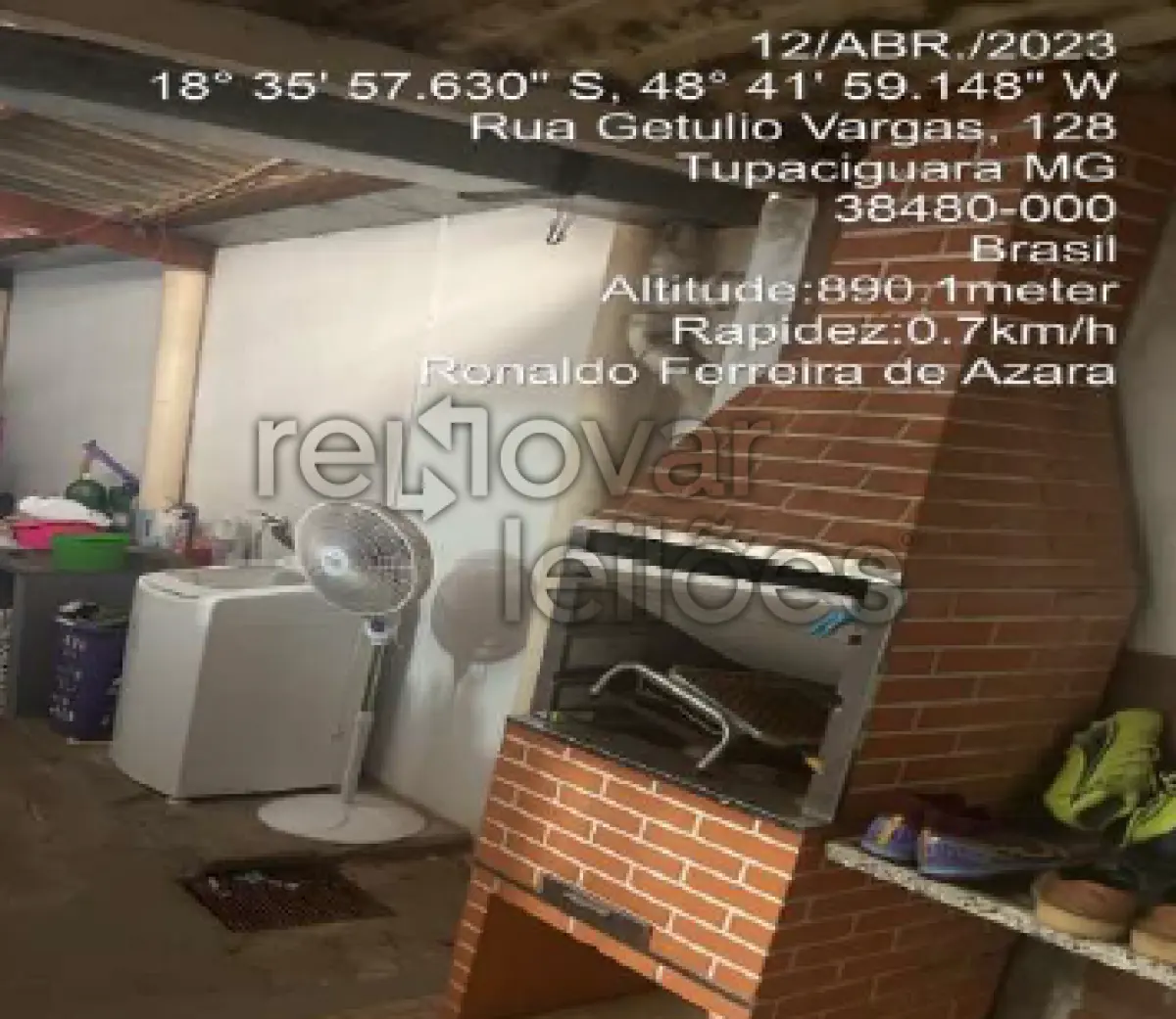 LOTE 001 - UMA CASA C/ 124,31 M² - TUPACIGUARA / MG