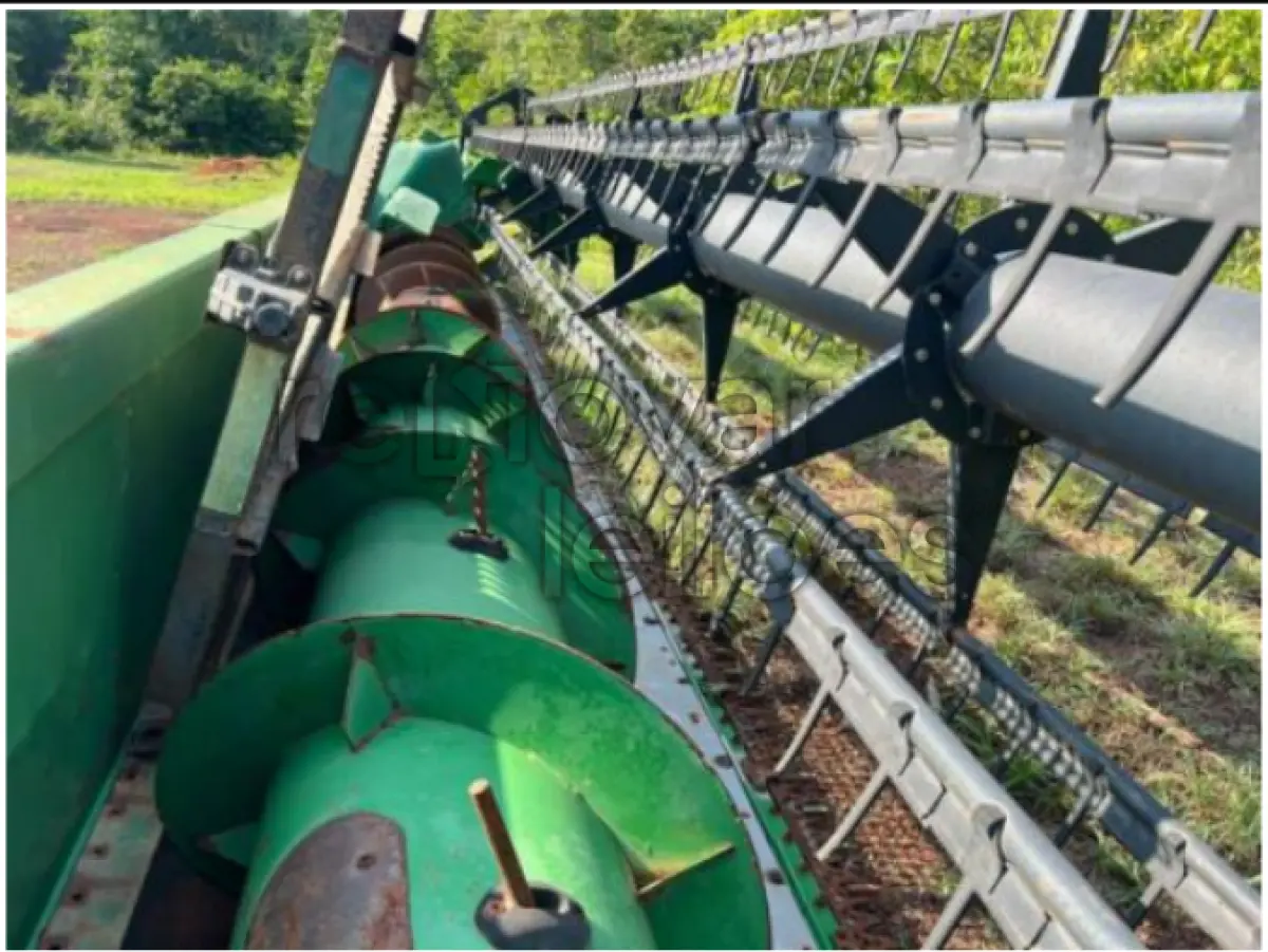 LOTE 039 - PLATAFORMA JOHN DEERE 635F - ANO 2014 - CRESOL COOPERAR - DEPOSITADO EM TRÊS DE MAIO/RS