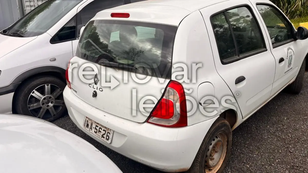 LOTE 002 - RENAULT/CLIO EXP 1016VH / ANO 2014/2015 / PLACA I**-***6