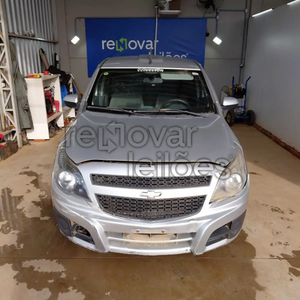 LOTE 008 - CHEVROLET MONTANA LS - ANO 2013/2014 - COMPLETO - SICREDI INTEGRAÇÃO LAJEADO- DEPOSITADO EM SANTO ÂNGELO/RS