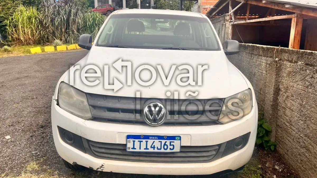 LOTE 006 - VW/AMAROK CD 4X4 S / ANO 2012 / PLACA I**-***5