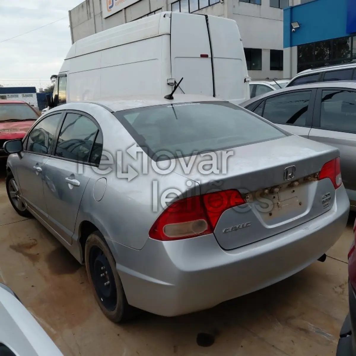 LOTE 067 - HONDA CIVIC LXS FLEX - ANO 2008/2008 - COMPLETO - SICREDI INTEGRAÇÃO LAJEADO - DEPOSITADO EM SANTO ÂNGELO/RS