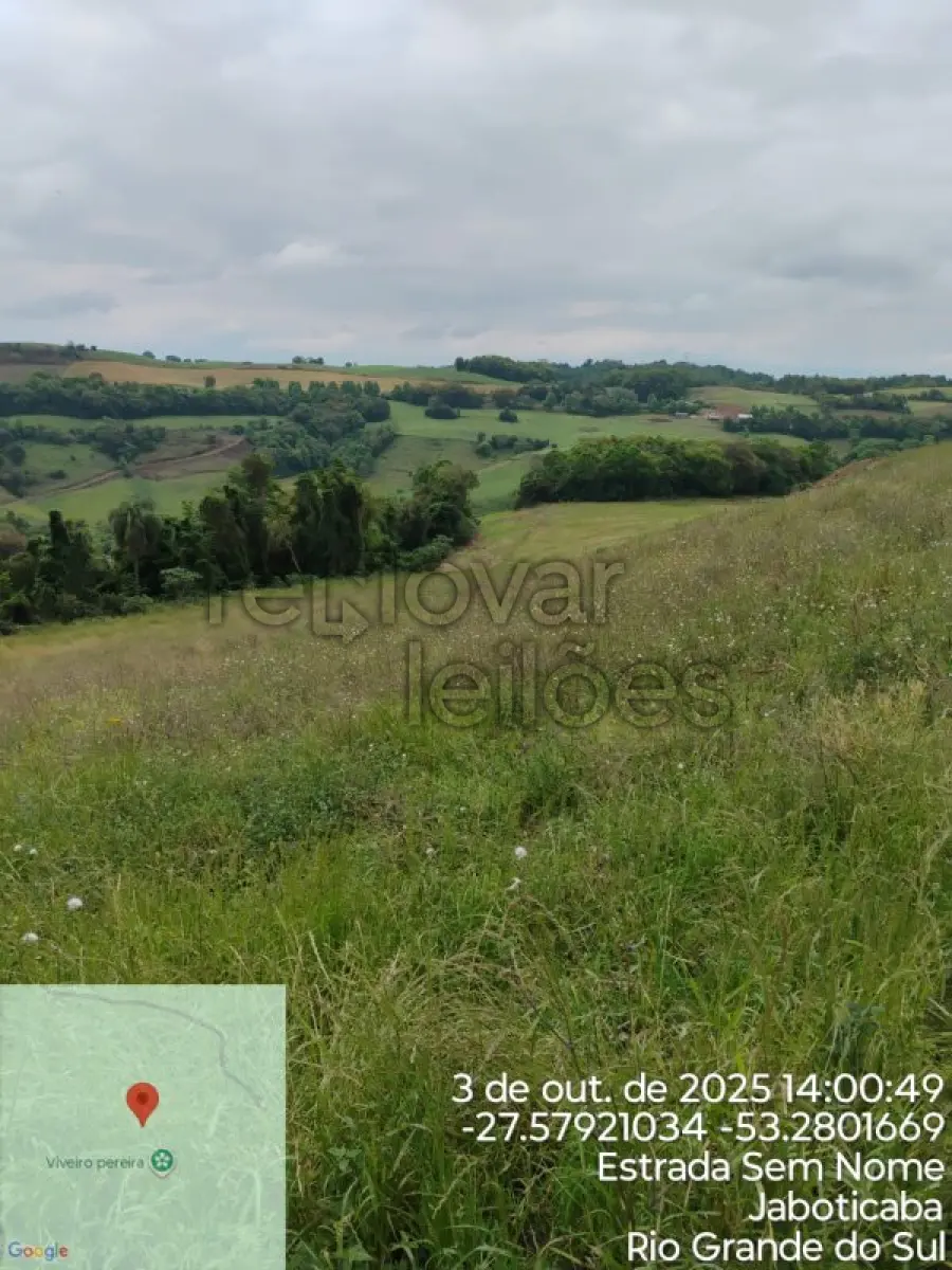 LOTE 010 - ÁREA RURAL C / 7,64 HEC - JABOTICABA / RS