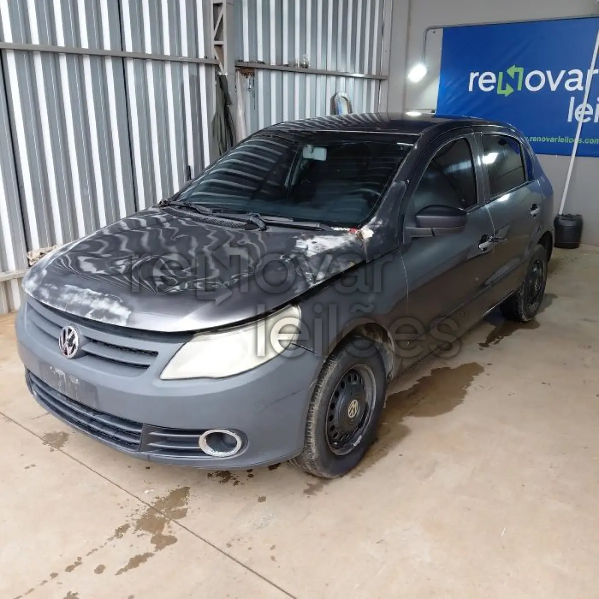 LOTE 072 - VOLKSWAGEN GOL 1.0 - ANO 2012/2013 - COMPLETO - SICREDI CAMINHO DAS AGUAS - DEPOSITADO EM SANTO ÂNGELO/RS