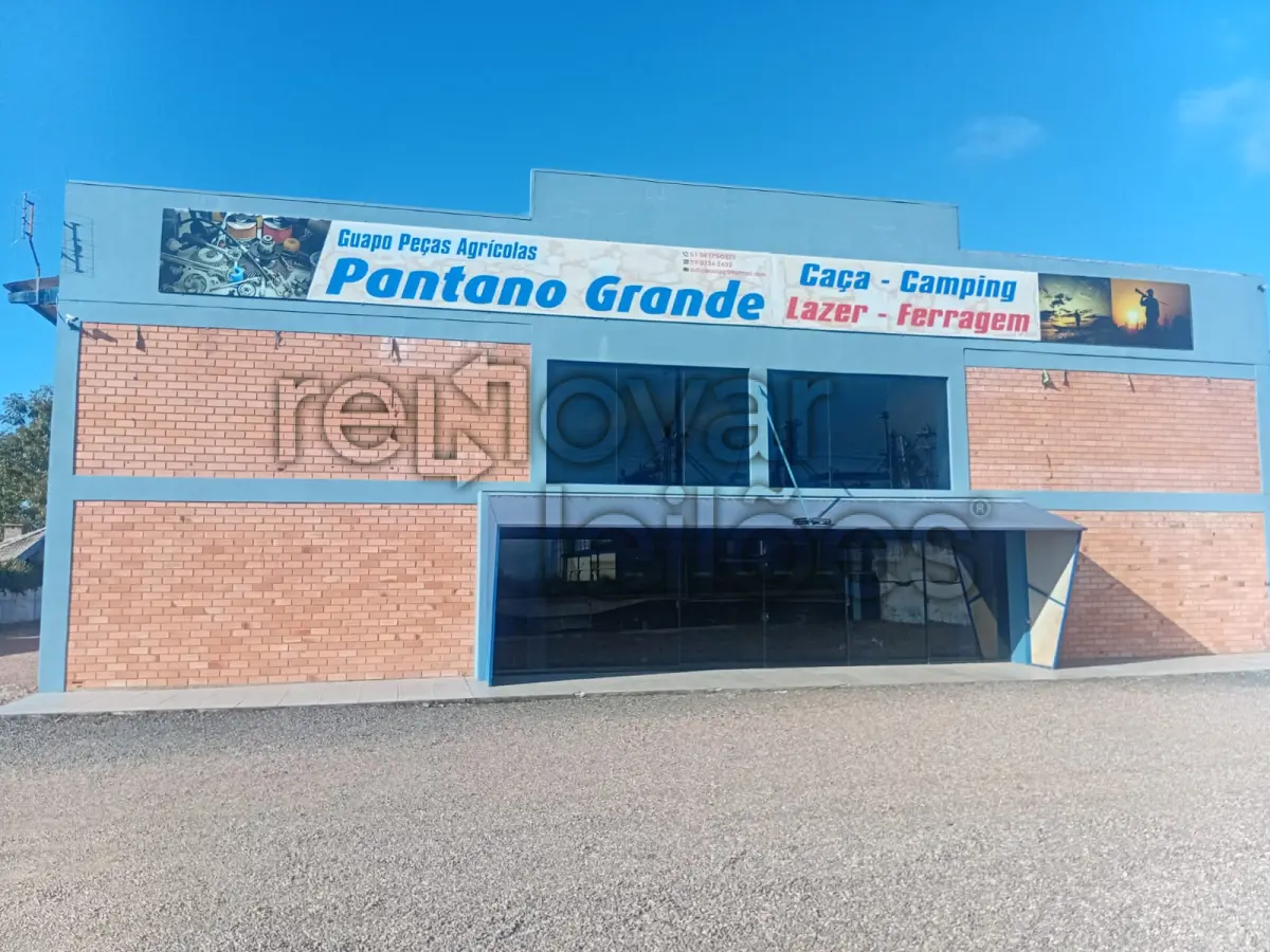 LOTE 001 - PRÉDIO COMERCIAL C/ 707,45M² + TERRENO COM 1.536,00 M² - PANTANO GRANDE / RS