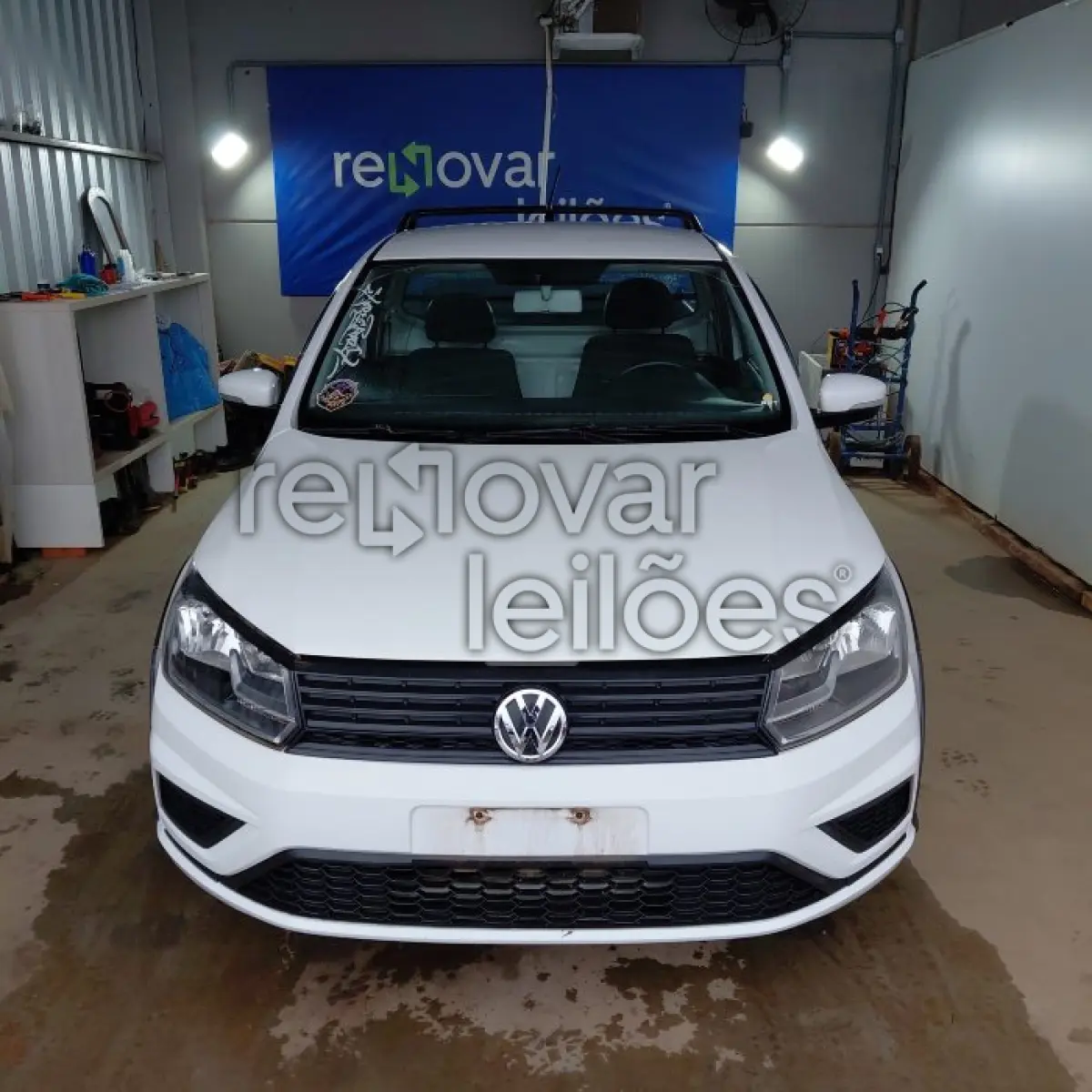 LOTE 022 - VW NOVA SAVEIRO - ANO 2016/2017 - COMPLETO - SICREDI ALTOS DA SERRA - DEPOSITADO EM SANTO ANGELO/RS