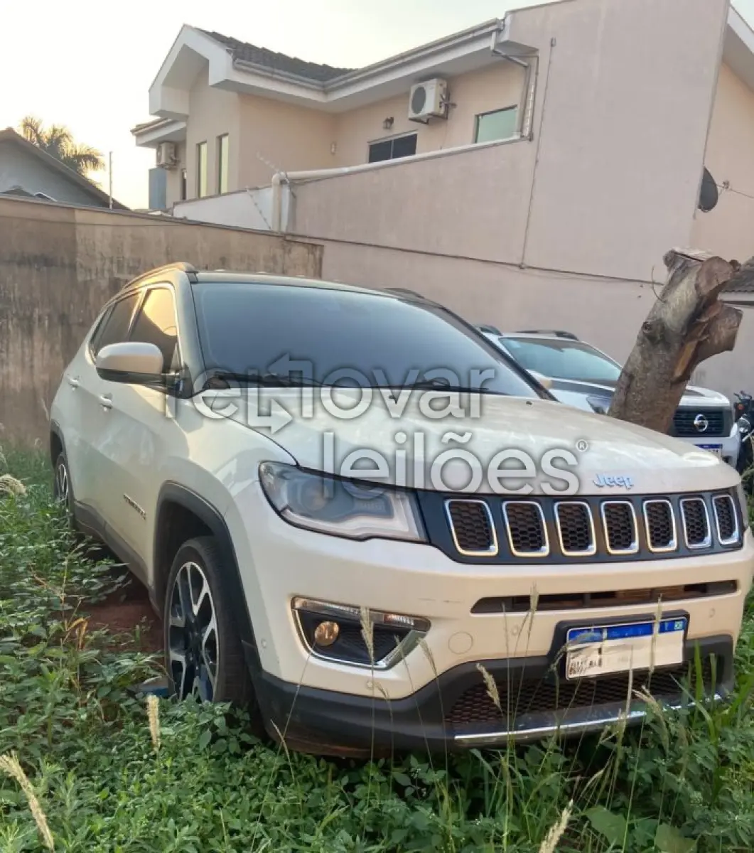 LOTE 071 - JEEP/COMPASS LIMITED - ANO 2018/2019 - COMPLETO - SICREDI CAMPO GRANDE - DEPOSITADO EM CAMPO GRANDE/MS
