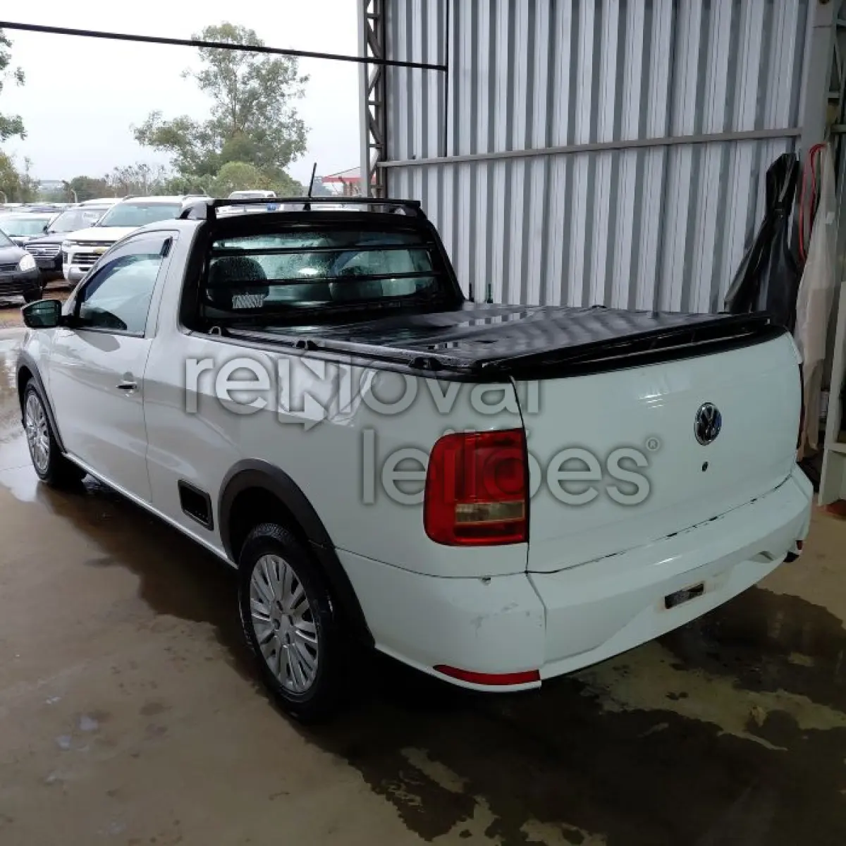 LOTE 022 - VW NOVA SAVEIRO - ANO 2016/2017 - COMPLETO - SICREDI ALTOS DA SERRA - DEPOSITADO EM SANTO ANGELO/RS