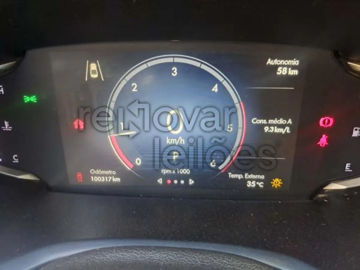 LOTE 023 - FIAT/TORO - ANO 2021/2022 - COMPLETO - SICREDI INTEGRAÇÃO LAJEADO - DEPOSITADO EM BETIM/MG
