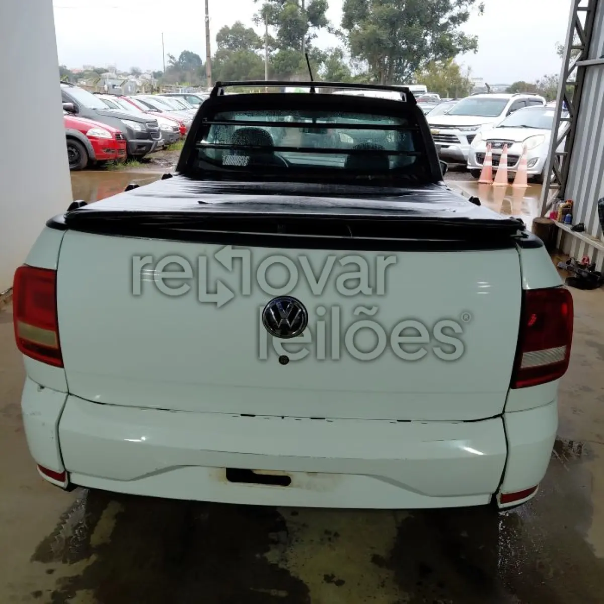 LOTE 022 - VW NOVA SAVEIRO - ANO 2016/2017 - COMPLETO - SICREDI ALTOS DA SERRA - DEPOSITADO EM SANTO ANGELO/RS