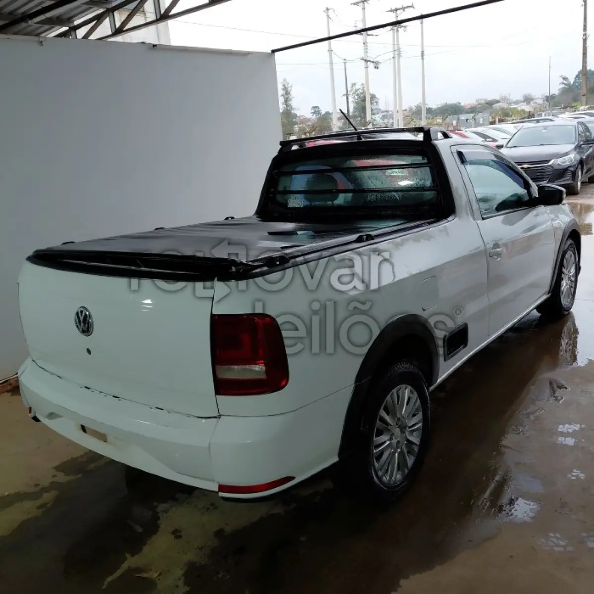 LOTE 022 - VW NOVA SAVEIRO - ANO 2016/2017 - COMPLETO - SICREDI ALTOS DA SERRA - DEPOSITADO EM SANTO ANGELO/RS