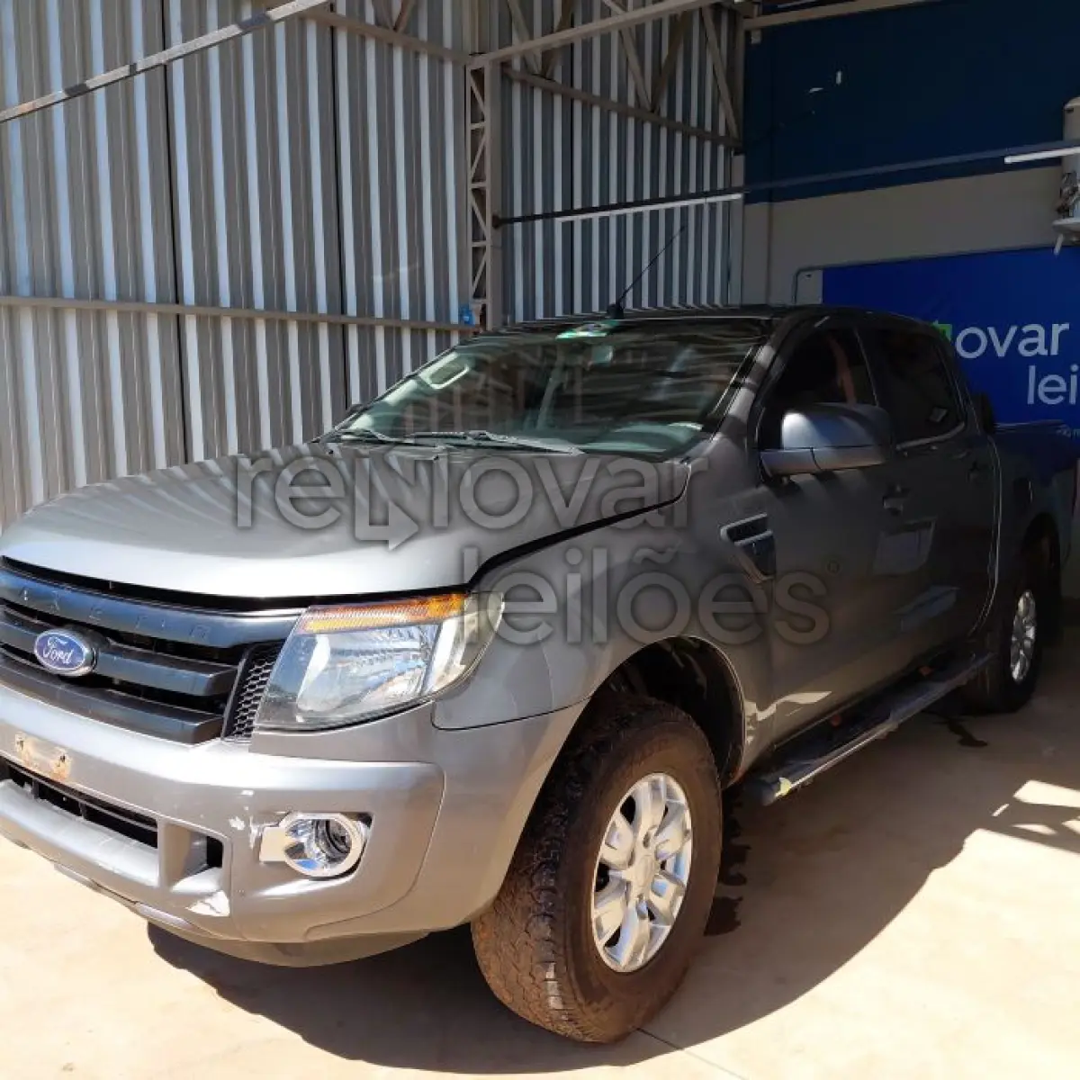 LOTE 073 - FORD RANGER XLS - ANO 2012/2013 - COMPLETO - SICREDI PLANALTO - DEPOSITADO EM SANTO ANGELO/RS