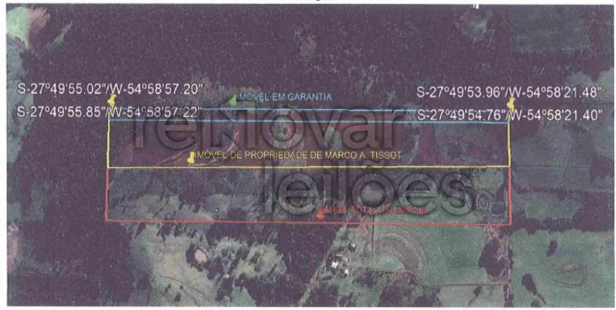 LOTE 001 - ÁREA RURAL C / 2,5 HEC - PORTO LUCENA / RS
