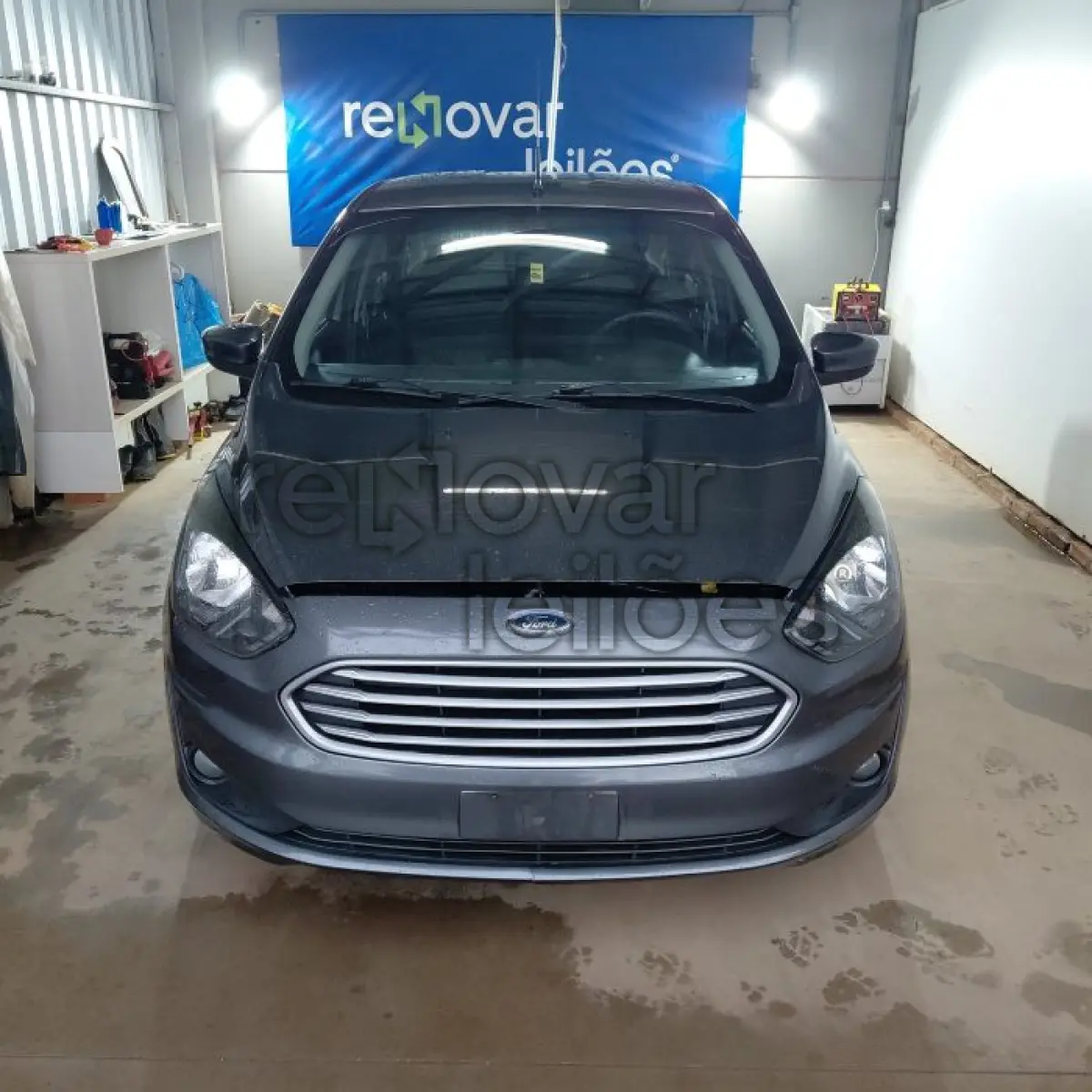 LOTE 021 - FORD KA SE 1.5 - ANO 2019/2020 - COMPLETO - SICREDI ALTOS DA SERRA -  DEPOSITADO EM SANTO ANGELO/RS