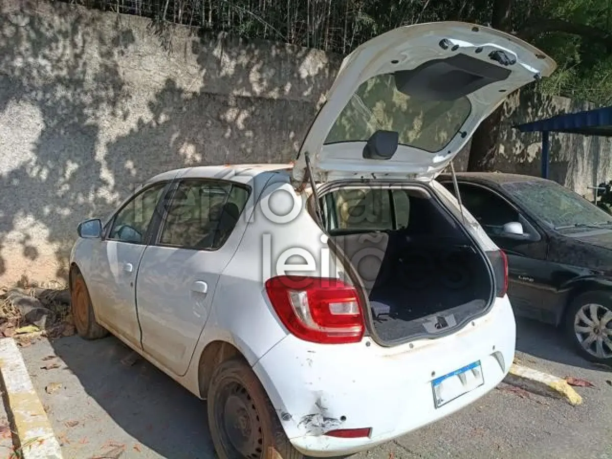 LOTE 012 - RENAULT SANDERO - ANO 2016/2016 - SICREDI SEMENTES DO SUL - DEPOSITADO EM BETIM/MG