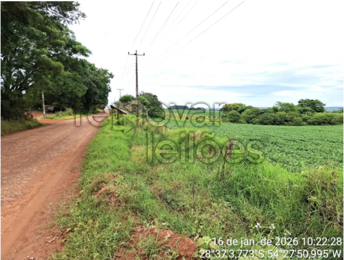 LOTE 001 - ÁREA RURAL C/ 13,70 HA - SÃO MIGUEL DAS MISSÕES / RS