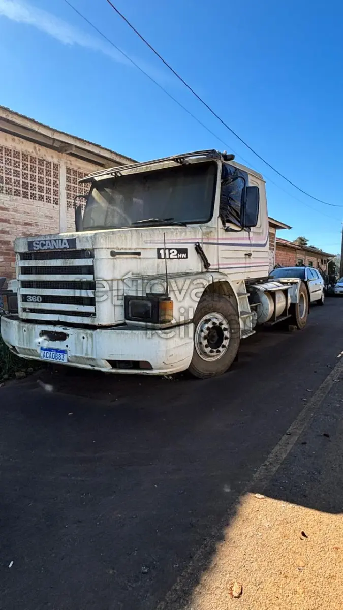 LOTE 010 - CAMINHÃO SCANIA/T112 HW 4X2