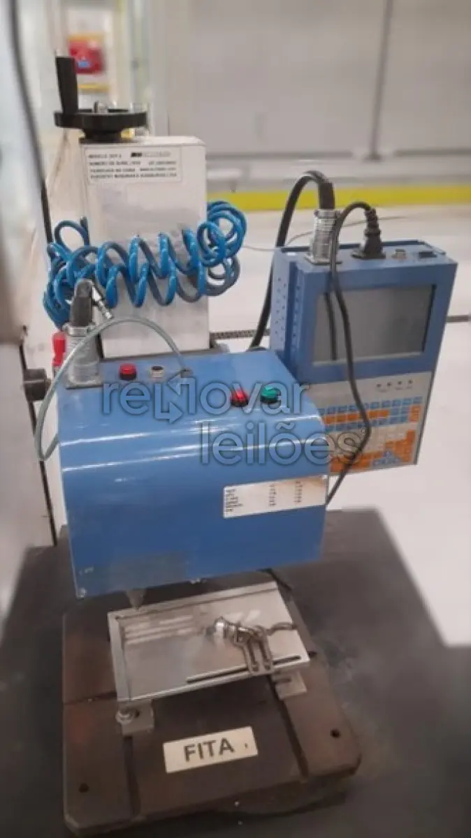 LOTE 004 - MARCADORA PNEUMATICA DE BANCADA DOT-3 220V 1P