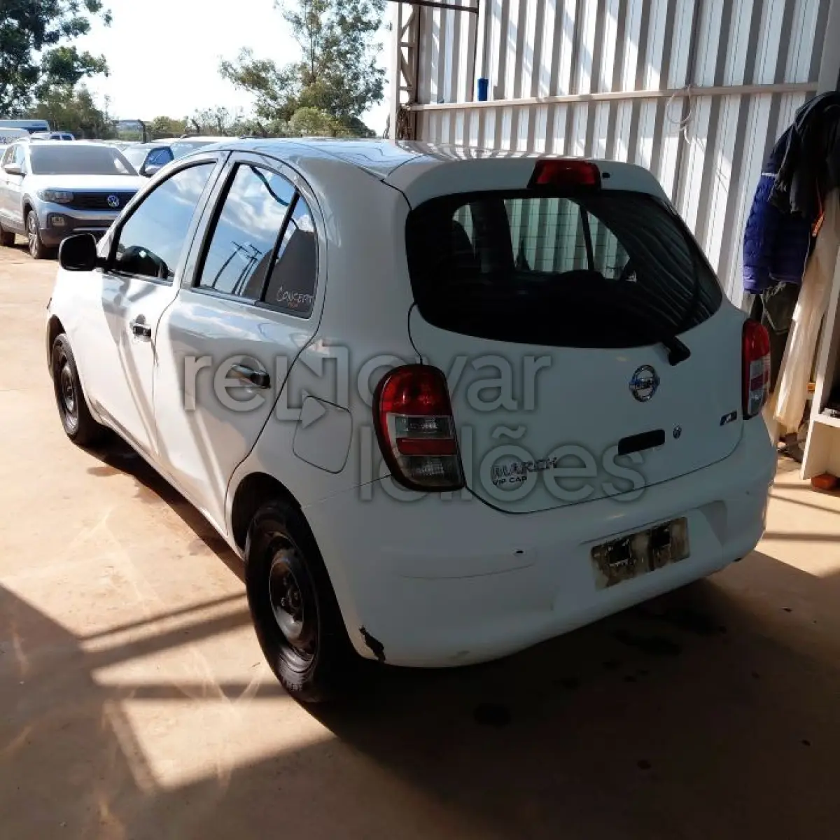 LOTE 017 - NISSAN MARCH - ANO 2012/2013 - SICREDI ALTOS DA SERRA - DEPOSITADO EM SANTO ÂNGELO/RS