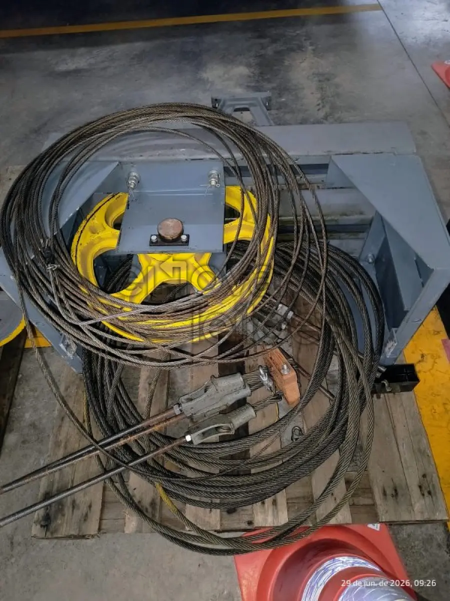 LOTE 001 - ELEVADOR 4 PARADAS THYSSENKRUPP - SIDREDI PIONEIRA - DEPOSITADO EM NOVA PETRÓPOLIS/RS