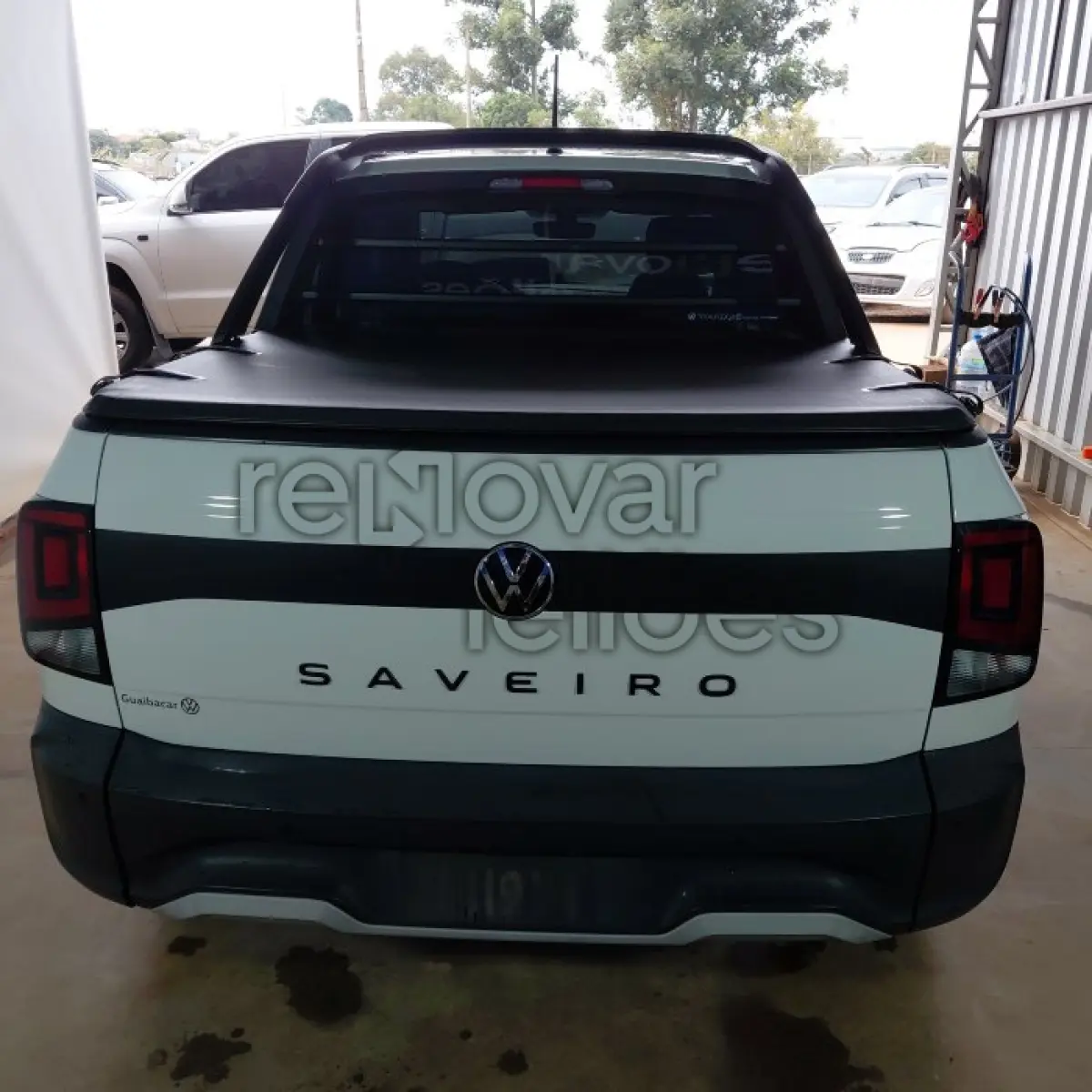 LOTE 023 - VW SAVEIRO CD EX - ANO 2023/2024 - COMPLETO - SICREDI CAMINHO DAS AGUAS - DEPOSITADO EM SANTO ÂNGELO/RS