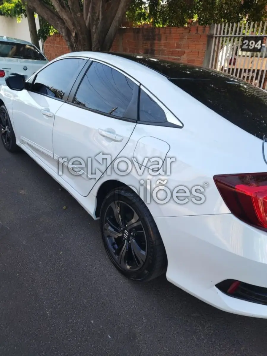 LOTE 031 - HONDA CIVIC SPORT CVT - ANO 2019/2019 - COMPLETO - CRESOL CONEXÃO - DEPOSITADO EM DRACENA/SP