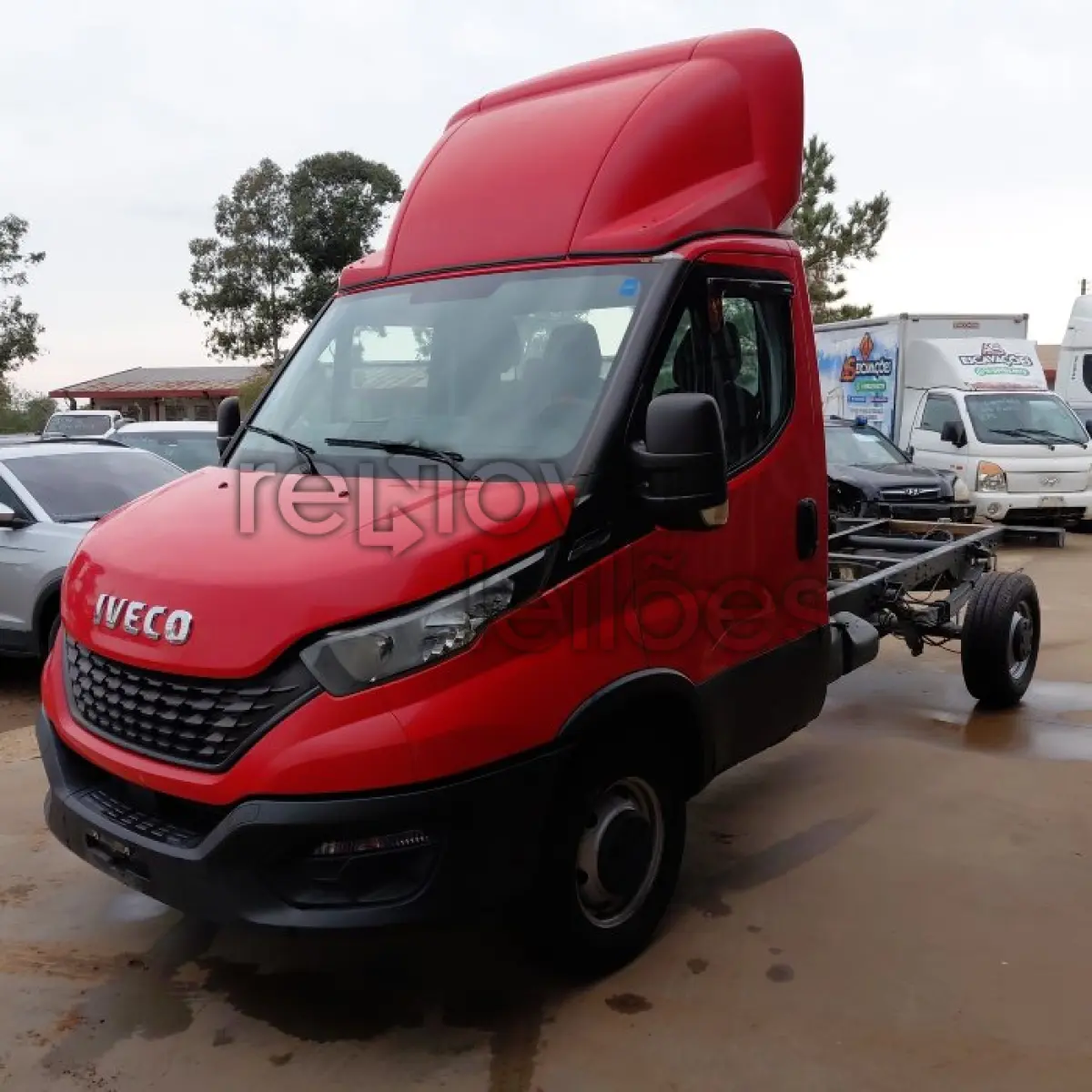 LOTE 021 - IVECO DAILY 35-150CS - ANO 2021/2022 - COMPLETO - SICREDI ALIANÇA - DEPOSITADO EM SANTO ÂNGELO/RS