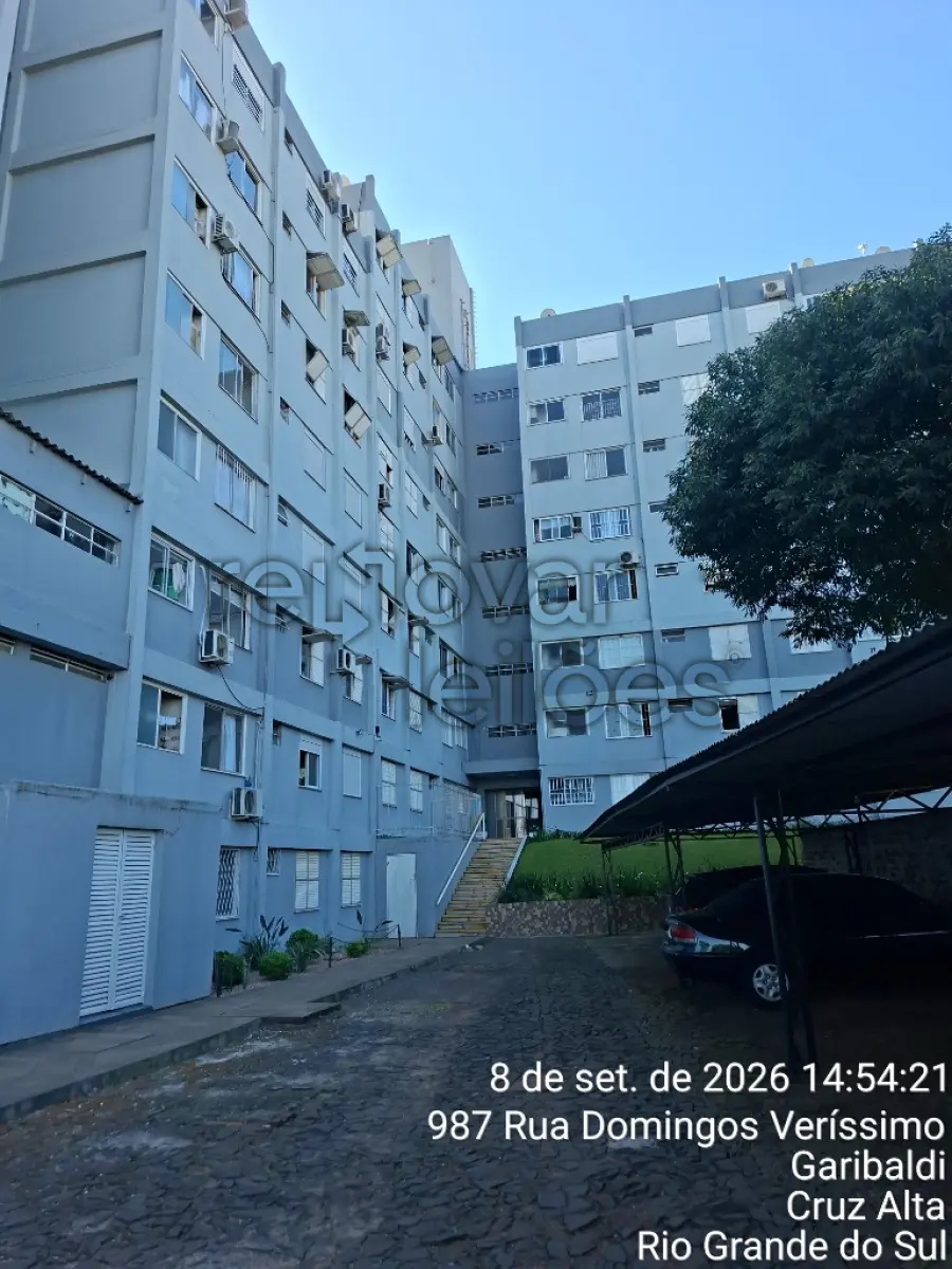 LOTE 001 - APARTAMENTO C/ 61,13 M² - CRUZ ALTA / RS