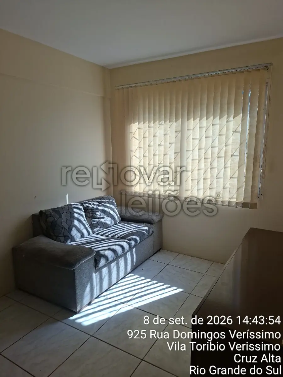 LOTE 001 - APARTAMENTO C/ 61,13 M² - CRUZ ALTA / RS