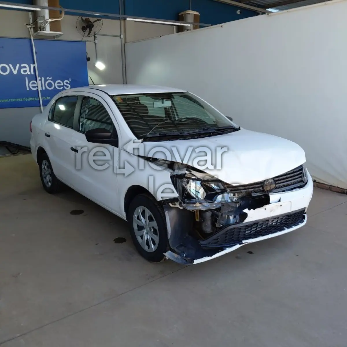 LOTE 027 - VOLKSWAGEN VOYAGE - ANO 2020/2021 - COMPLETO - CRESOL COOPERAR - DEPOSITADO EM SANTO ÂNGELO/RS