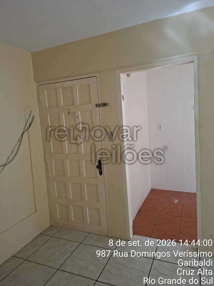 LOTE 001 - APARTAMENTO C/ 61,13 M² - CRUZ ALTA / RS