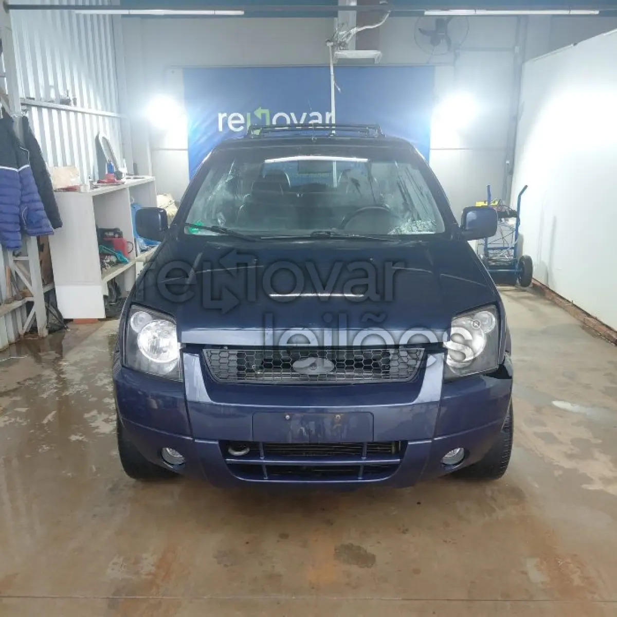 LOTE 004 - FORD ECOSPORT XLT1.6 FLEX - ANO 2005/2005 - COMPLETO - CRESOL CENTRO SUL - DEPOSITADO EM SANTO ÂNGELO/RS