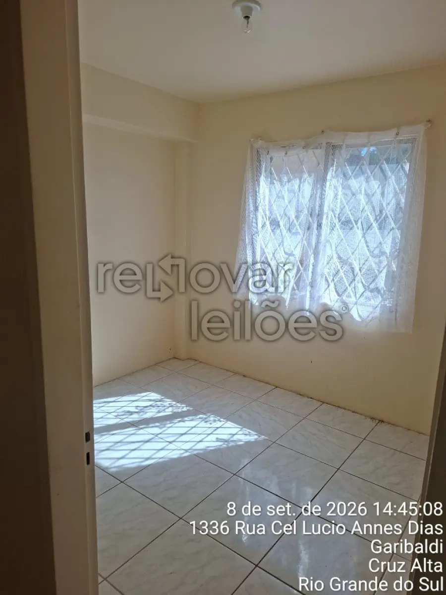 LOTE 001 - APARTAMENTO C/ 61,13 M² - CRUZ ALTA / RS