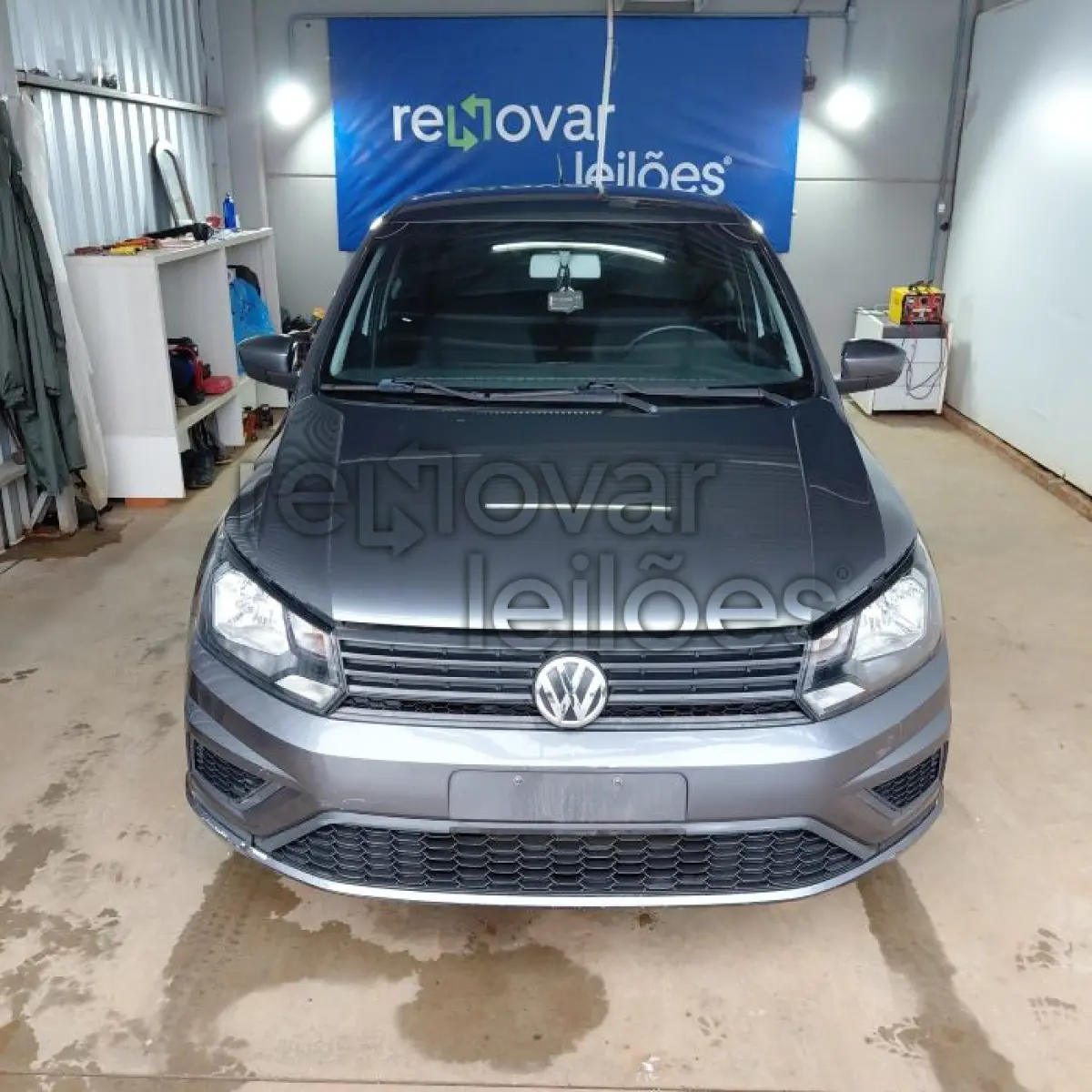 LOTE 024 - VOLKSWAGEN GOL - ANO 2020/2021 - COMPLETO - SICREDI CAMINHO DAS ÁGUAS - DEPOSITADO EM SANTO ÂNGELO/RS