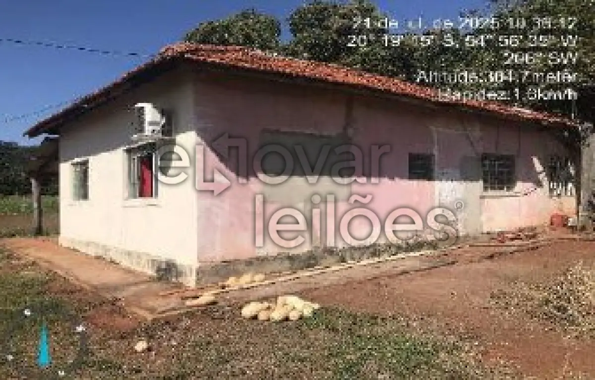 LOTE 001 - ÁREA RURAL C/ 33 HAC + CASA C/ 92 M² + ÁREA RURAL C/ 11,500 HAC - TERENOS / MS